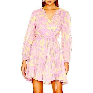 VELVET BY GRAHAM & SPENCER Kiki Dress in Pink 100% cotton